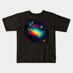 Galaxy Painting Kids T-Shirt